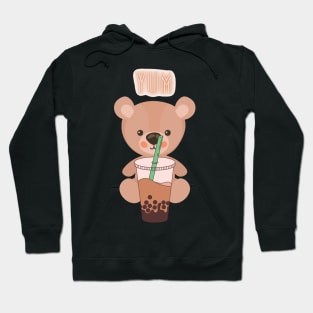 Bubble Tea Bear Hoodie